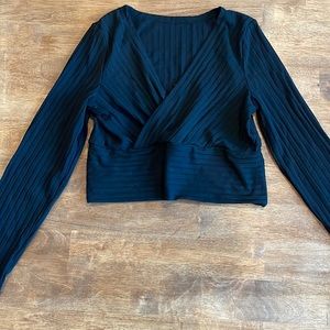 Shein Cross Front Top